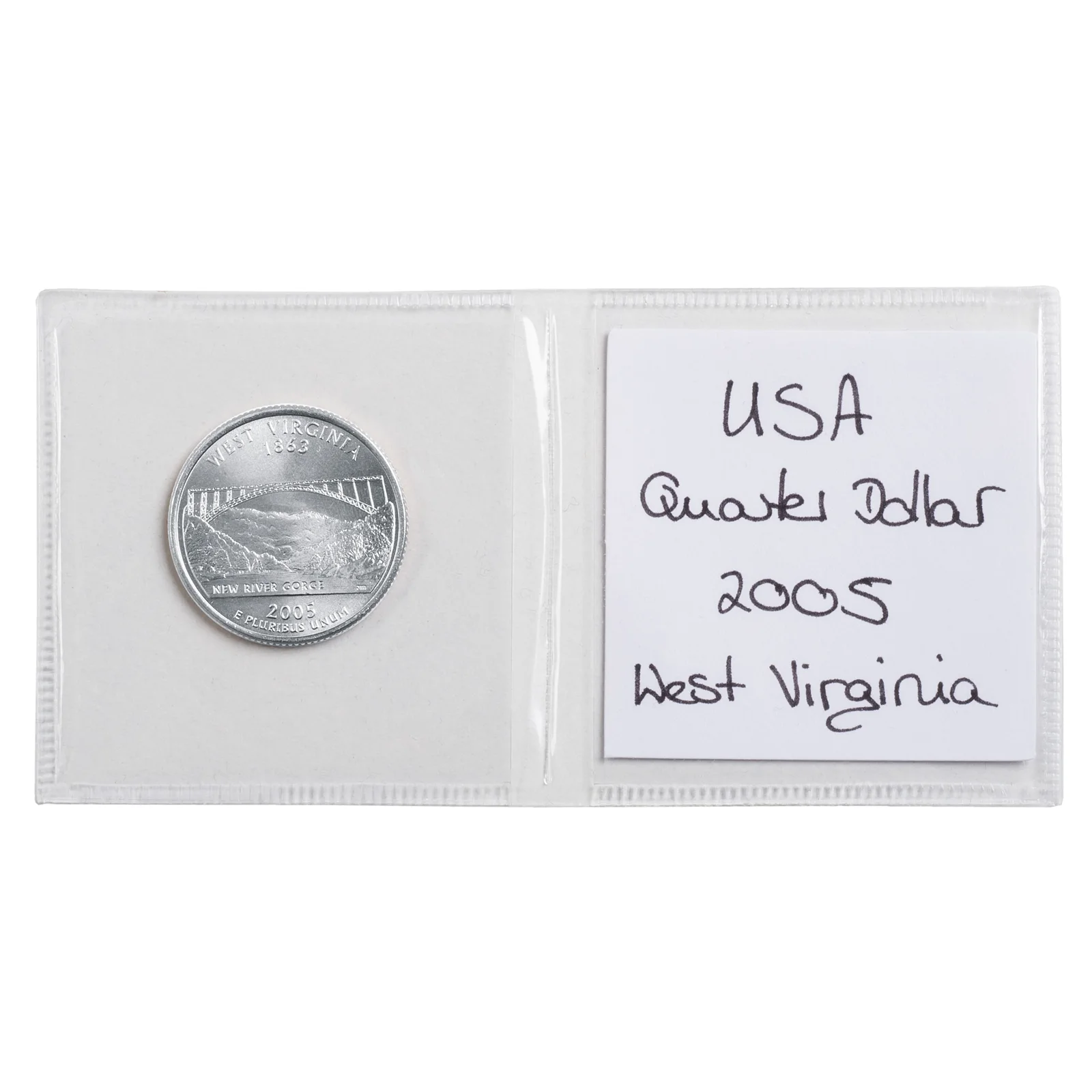 LIGHTHOUSE Double pocket coin flips 2x2"