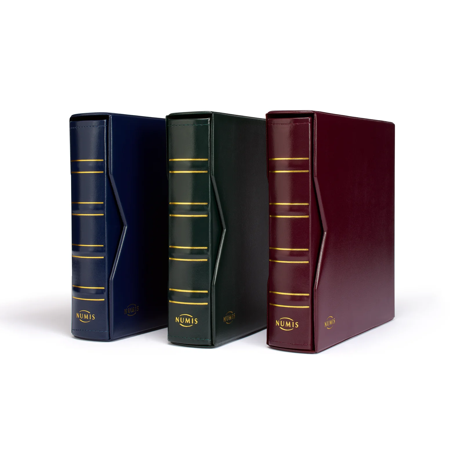 LIGHTHOUSE NUMIS Classic Coin Album with 5 Sheets and Interleaves with Slipcase