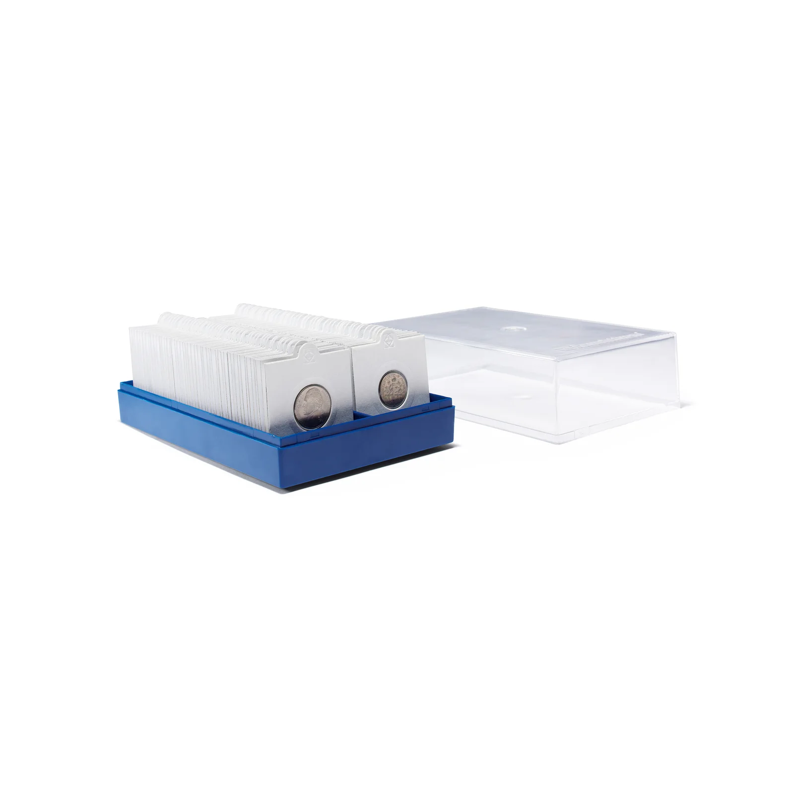 LIGHTHOUSE Plastic Coin Box for 100 Coin Flips