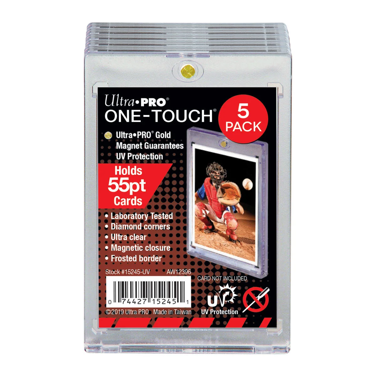 Ultra PRO 55PT UV ONE-TOUCH® Magnetic Holder (5ct)