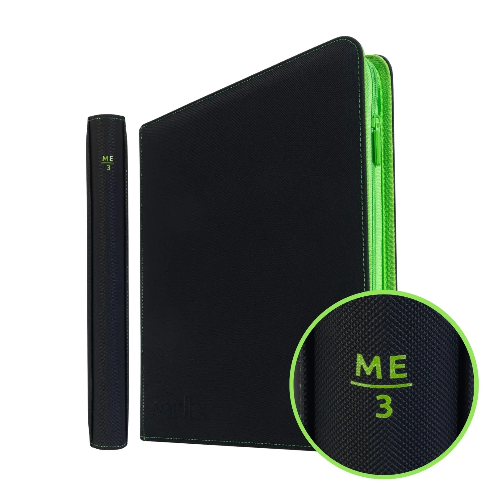 Vault X 12-Pocket Exo-Tec® Zip Binder ME3