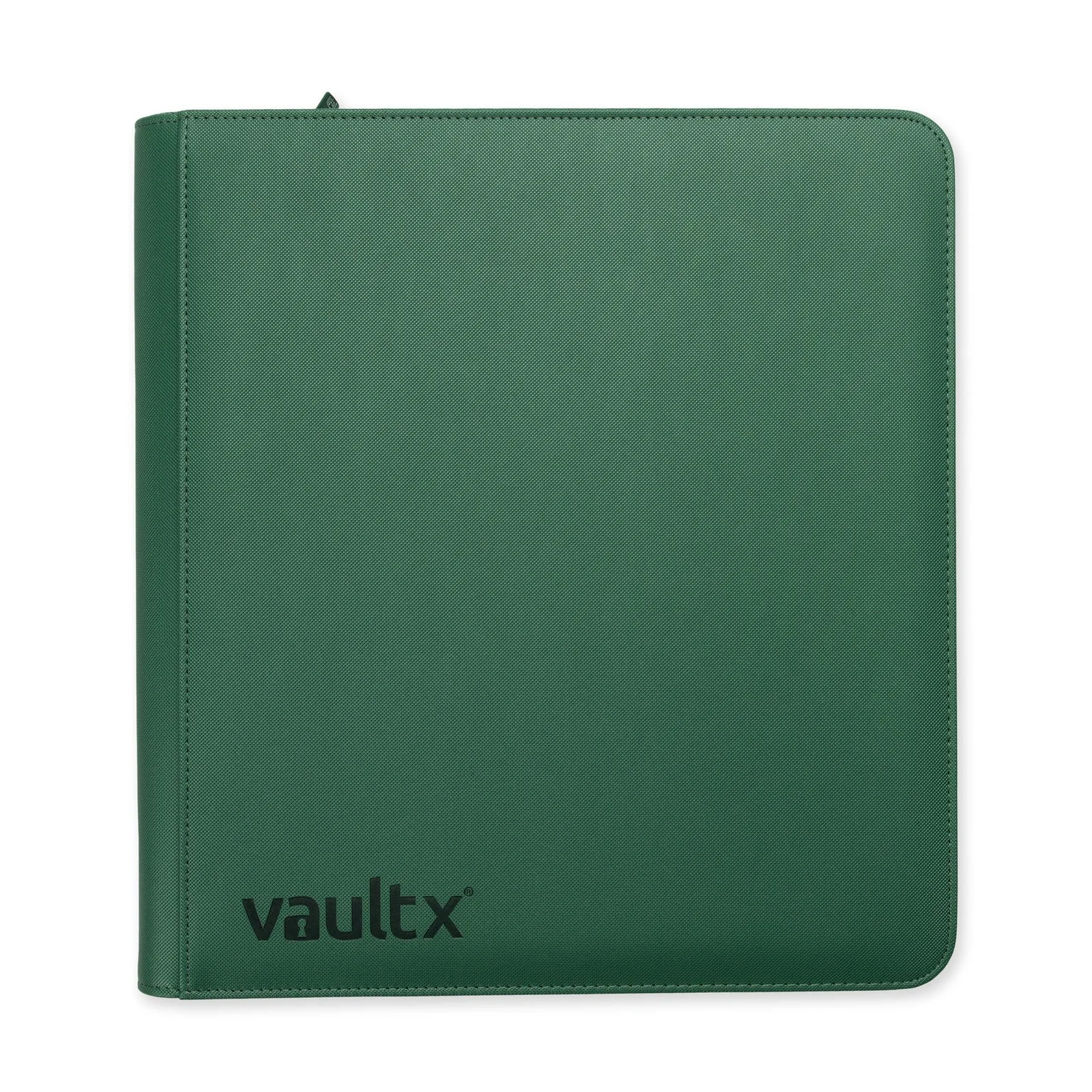Vault X 12-Pocket Exo-Tec Zip Binder Metallic Green