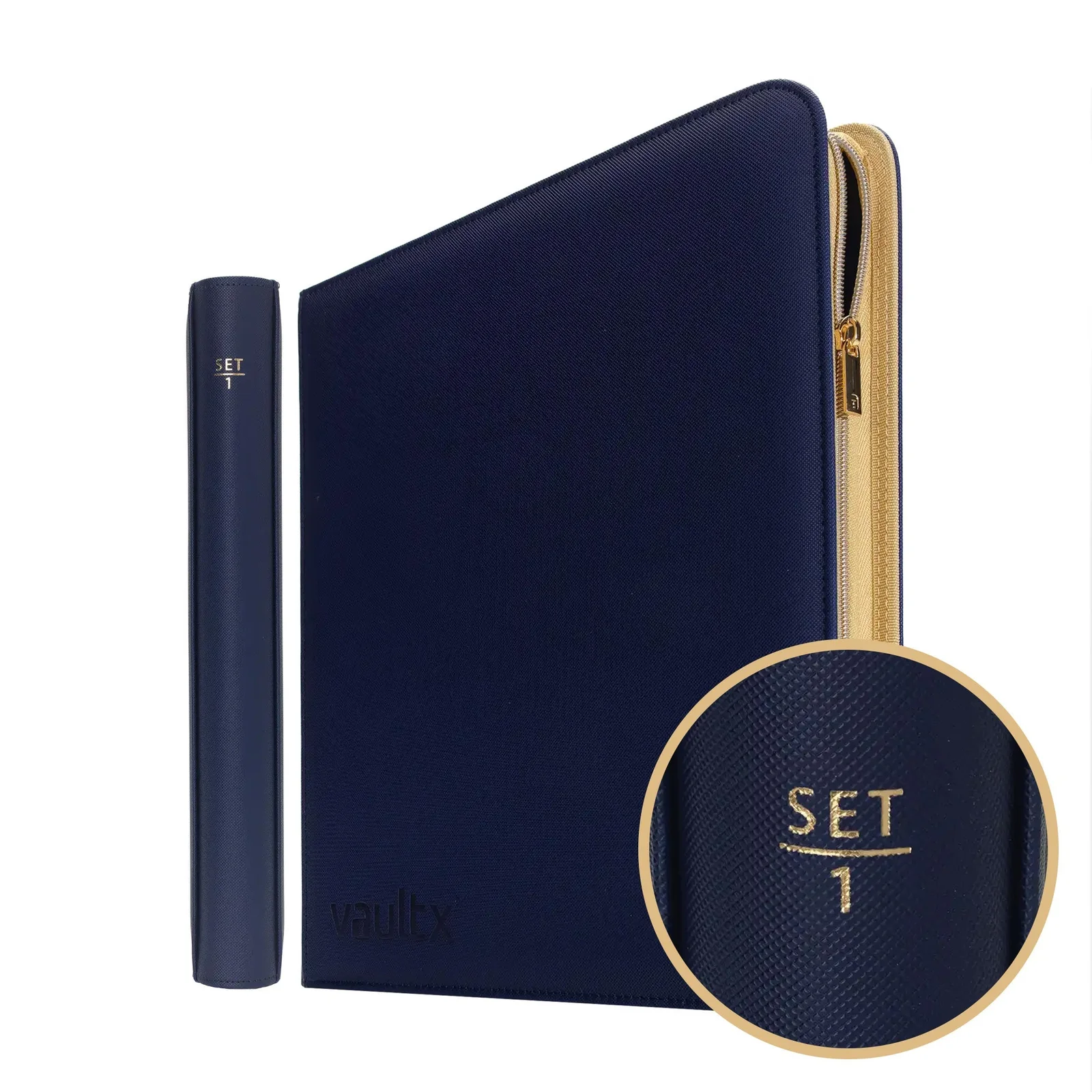 Vault X 12-Pocket Exo-Tec® Zip Binder SET1