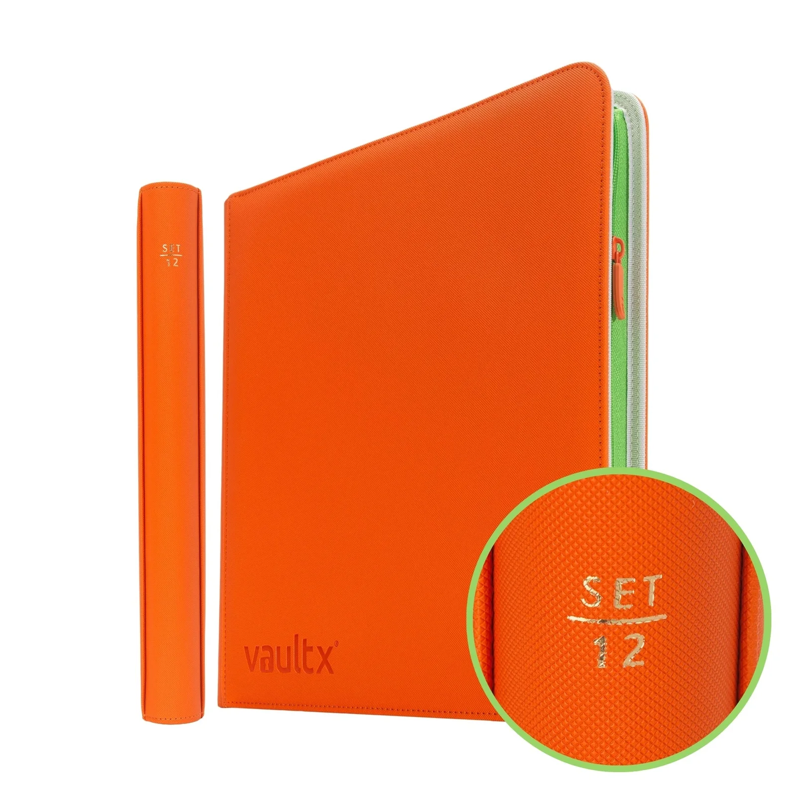 Vault X 12-Pocket Exo-Tec® Zip Binder SET12