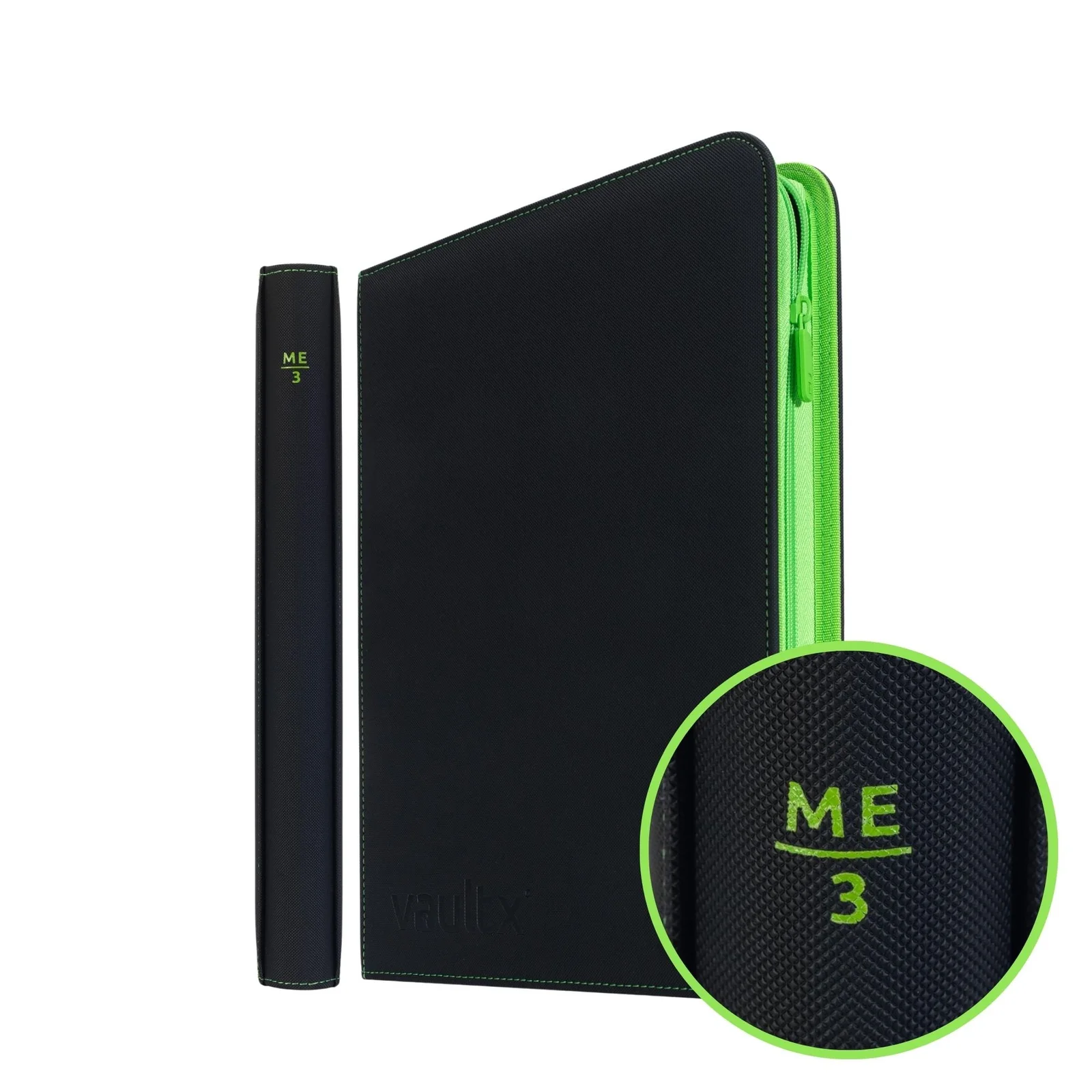 Vault X 9-Pocket Exo-Tec® Zip Binder ME3