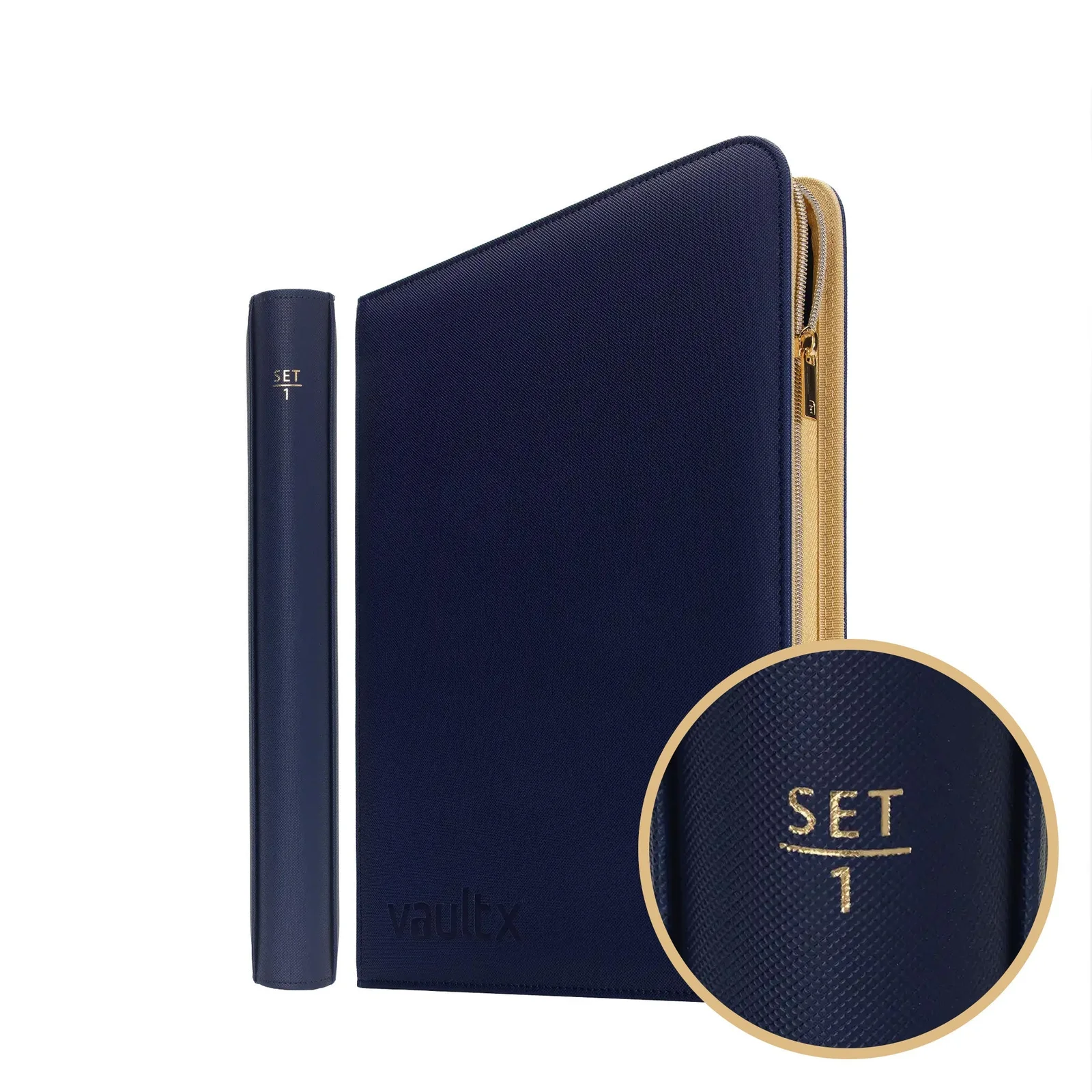 Vault X 9-Pocket Exo-Tec® Zip Binder SET1