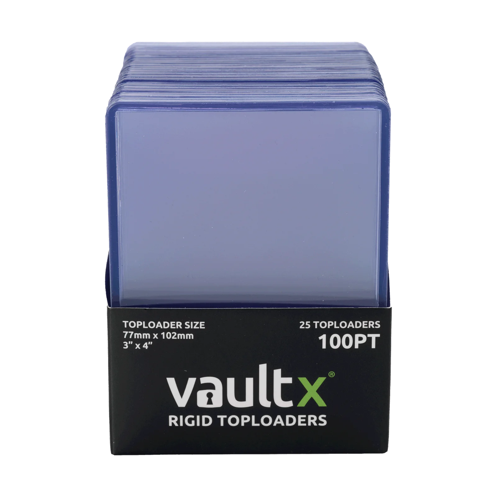 Vault X Seamless Rigid Toploaders 100pt