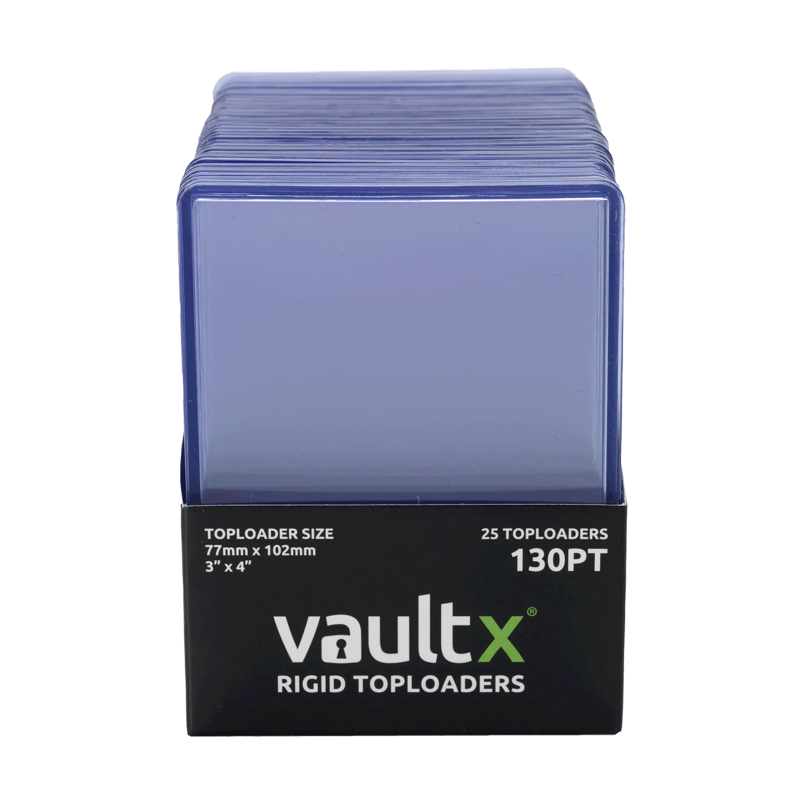 Vault X Seamless Rigid Toploaders 130pt