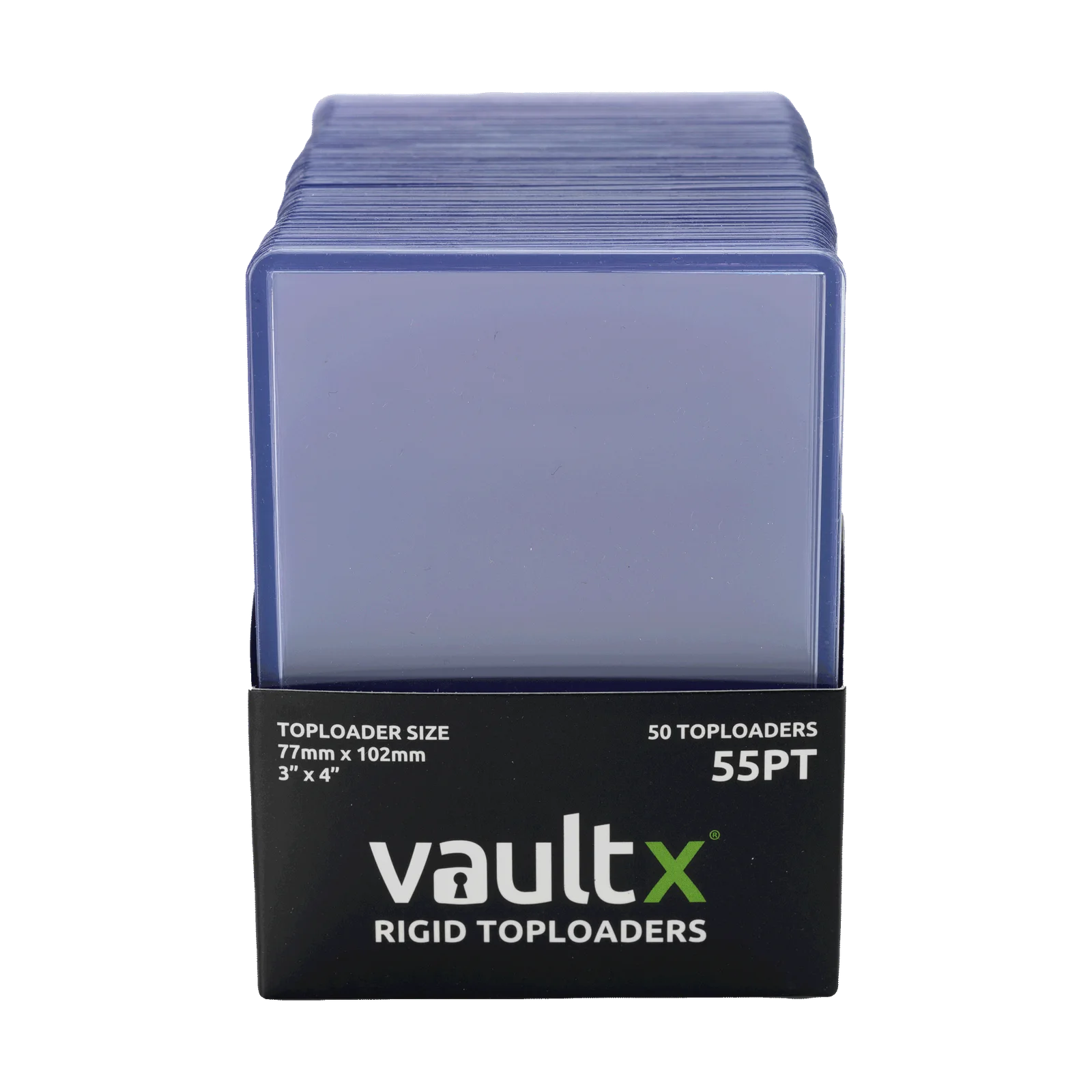Vault X Seamless Rigid Toploaders 55pt